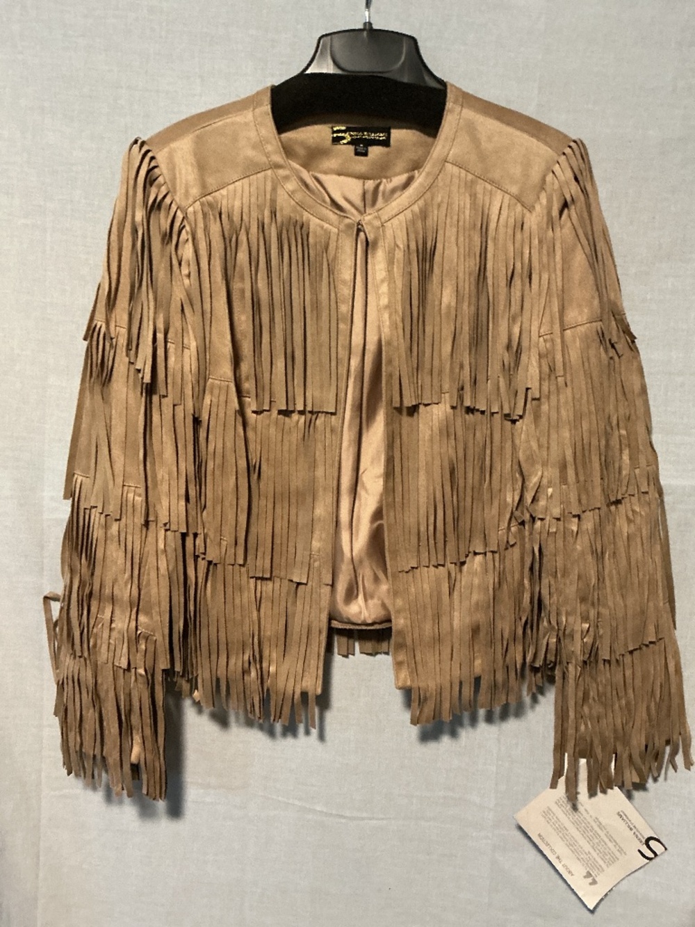 New! Serena Williams Fringed Cropped Jacket Size Medium